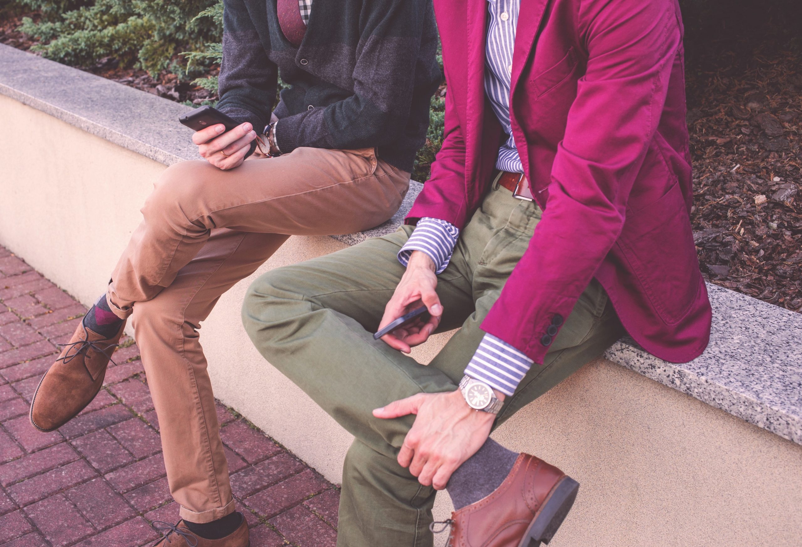 Modern men's wardrobe for 24/7 style