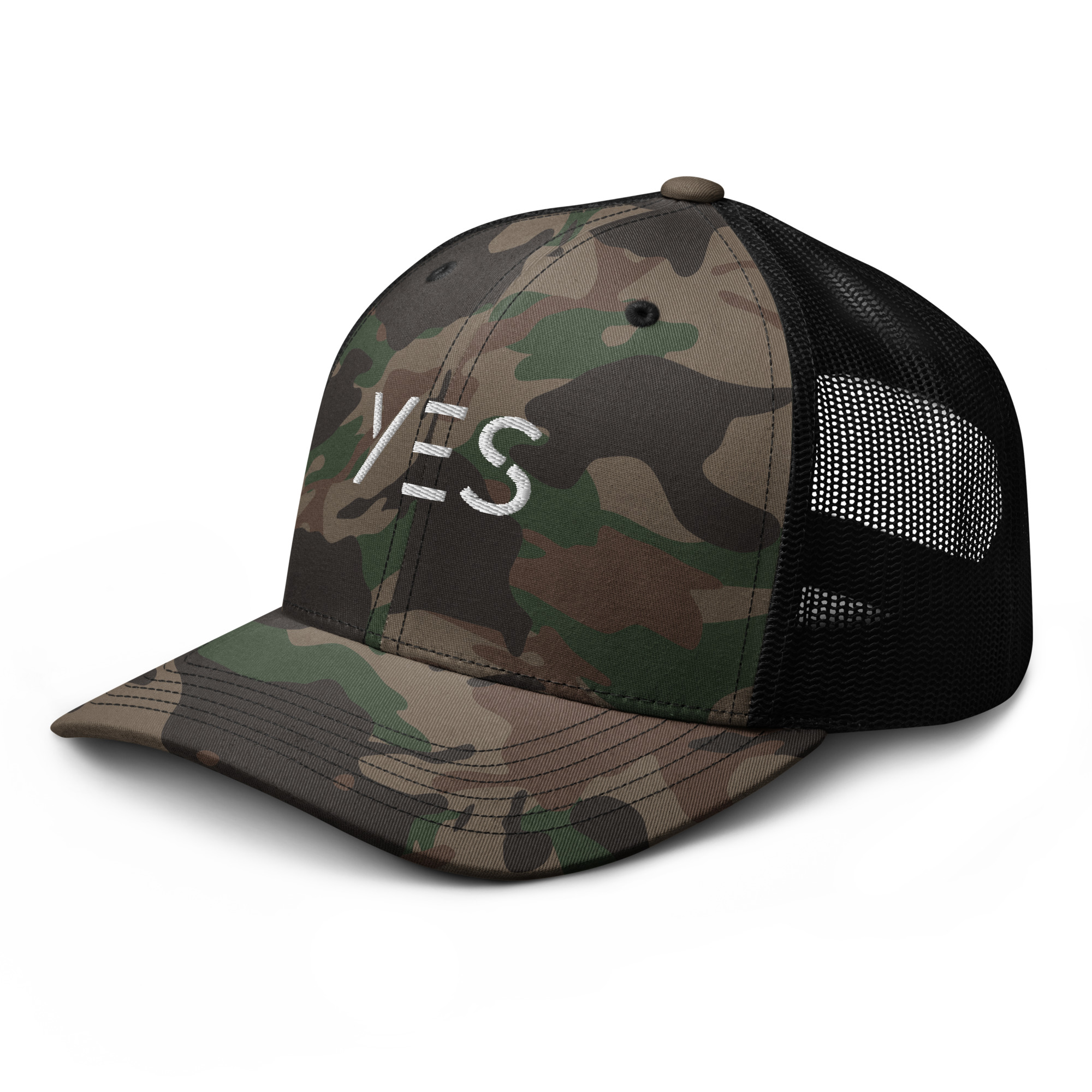 Camouflage trucker hat - Image 3