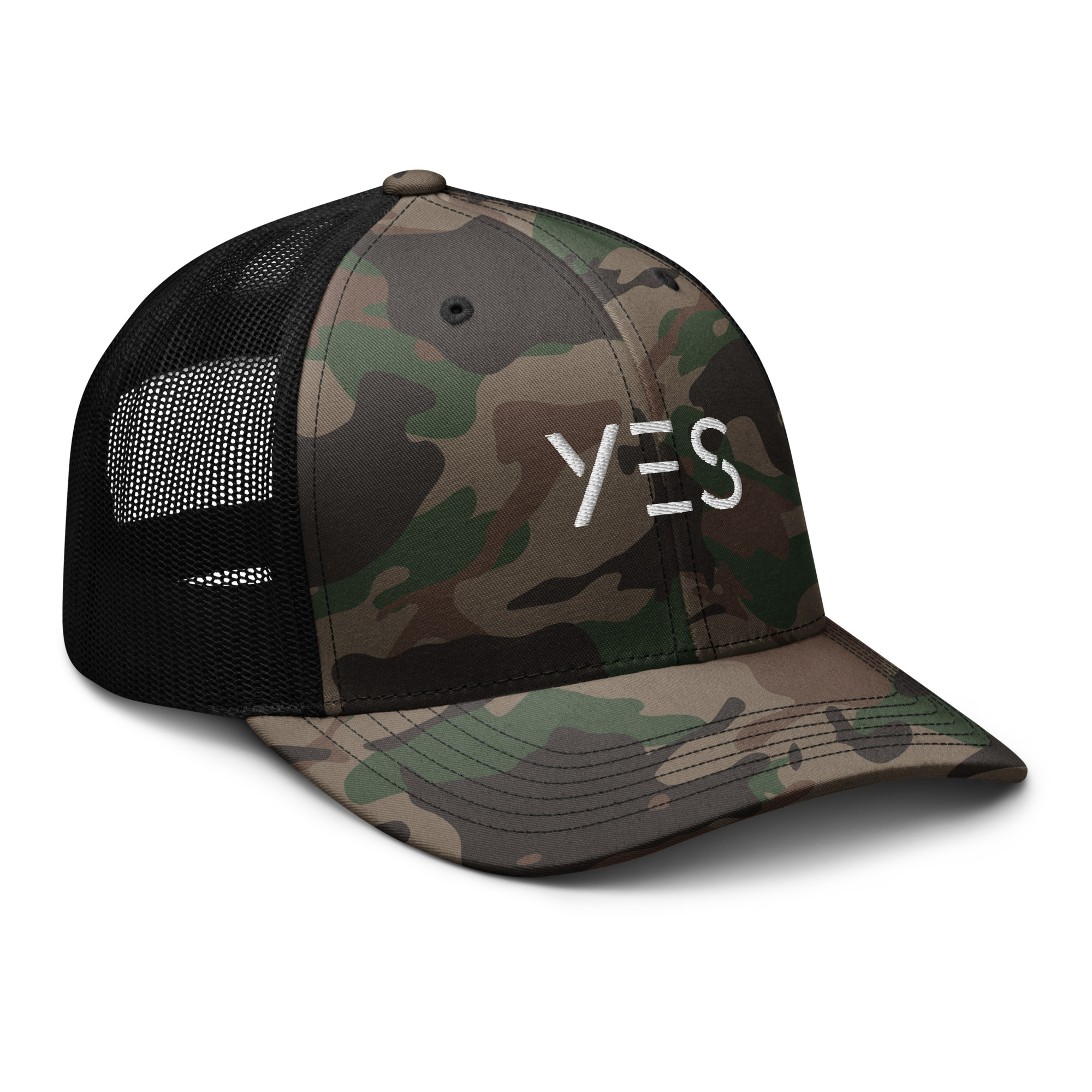 Camouflage trucker hat - Image 4