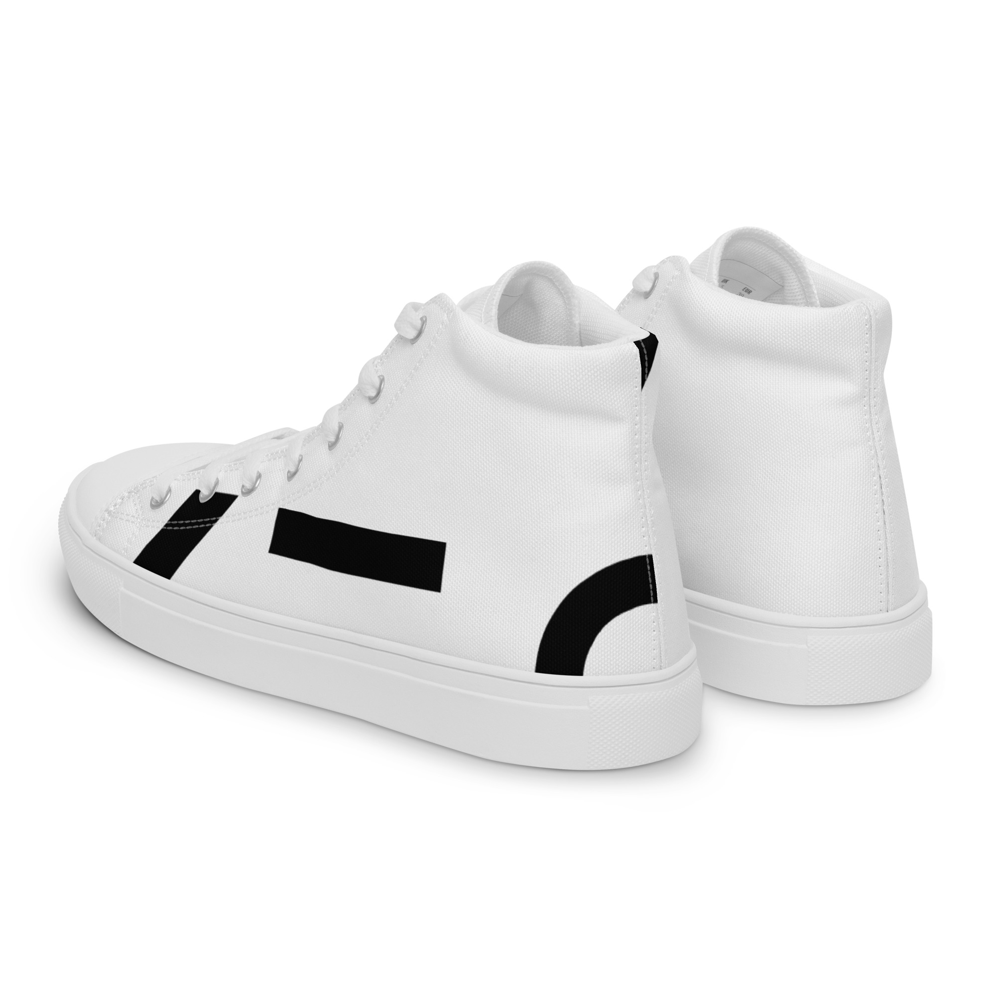 Women’s high top canvas shoes - Image 3