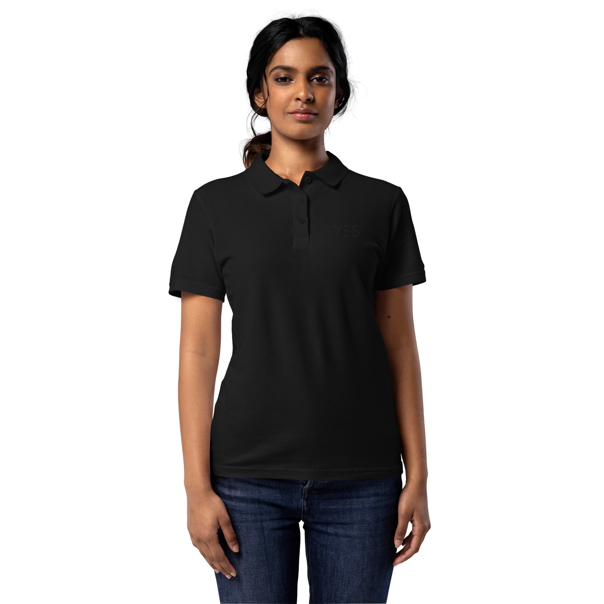 Women’s pique polo shirt