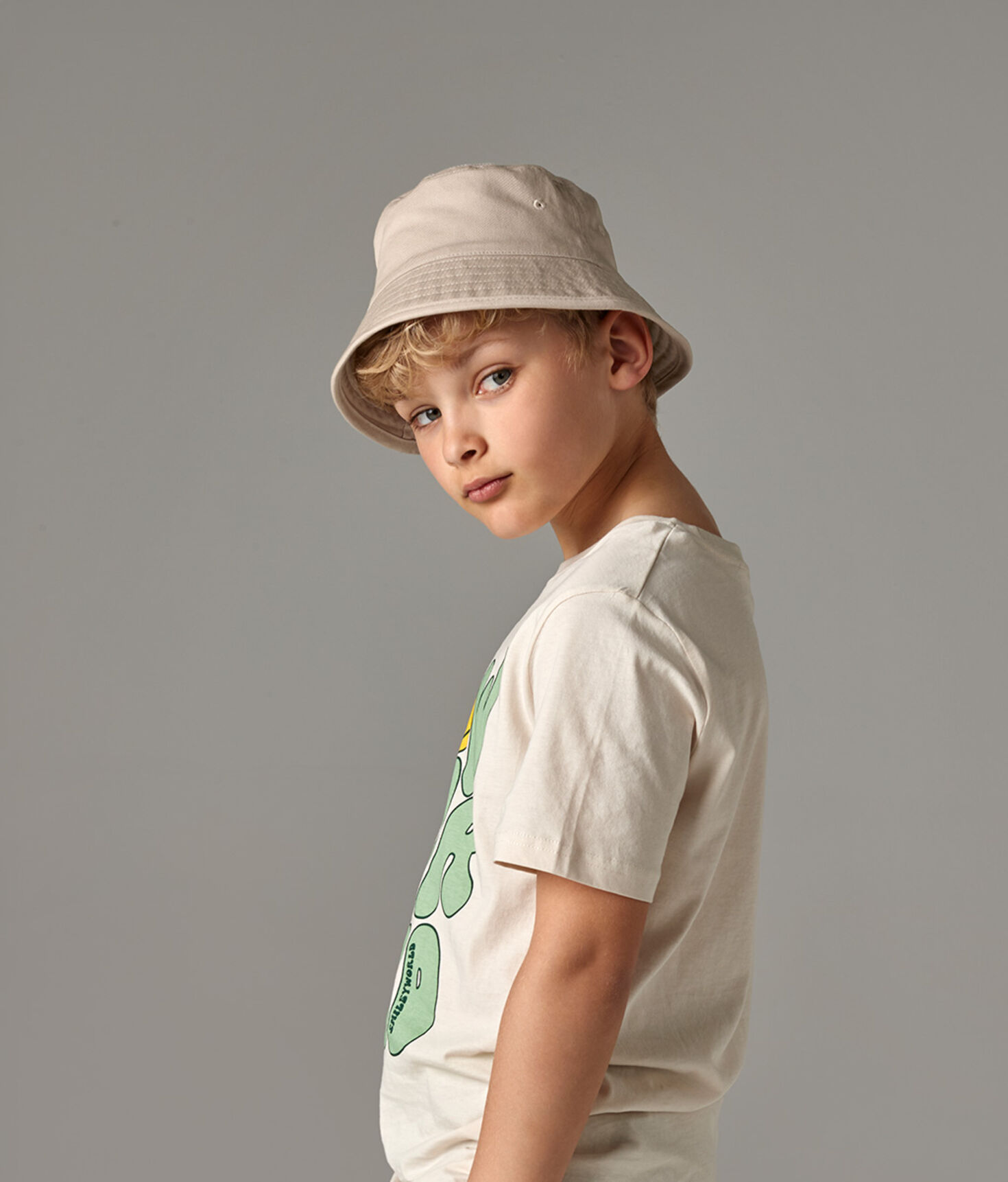 Beechfield Junior organic cotton bucket hat APEX