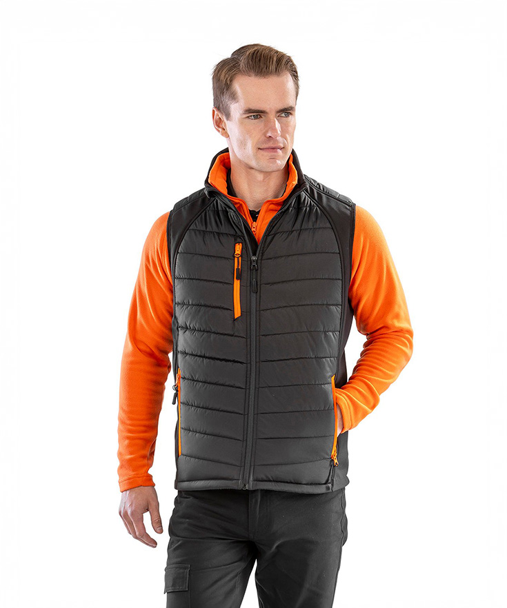 Result Compass Padded Softshell Gilet APEX